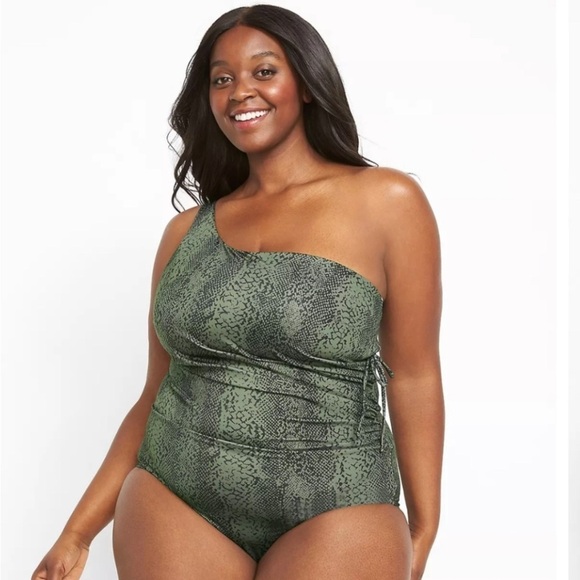 Cacique Swim off the shoulder one piece - Picture 1 of 8